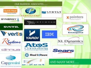 OUR BUSINESS ASSOCIATES………
AND MANY MORE…….
 