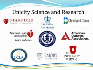 Unicity Science and Research
 