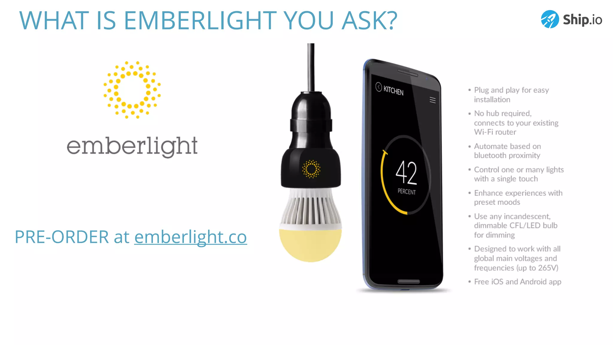 WHAT IS EMBERLIGHT YOU ASK?
PRE-ORDER at emberlight.co
 