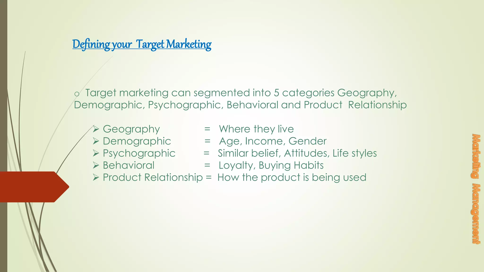 Target Marketing | PPTX