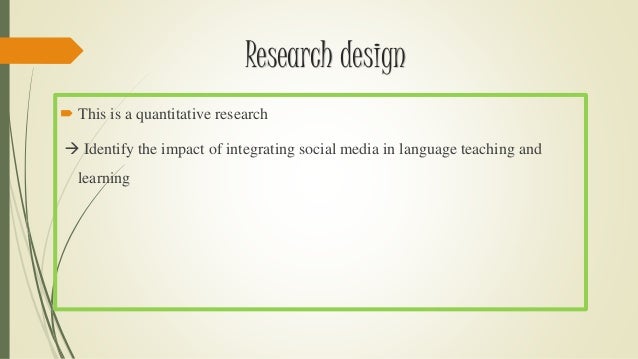 research proposal on effects of social networking