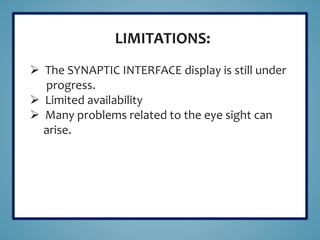 Screen Less Display screen-less displays | PPTX