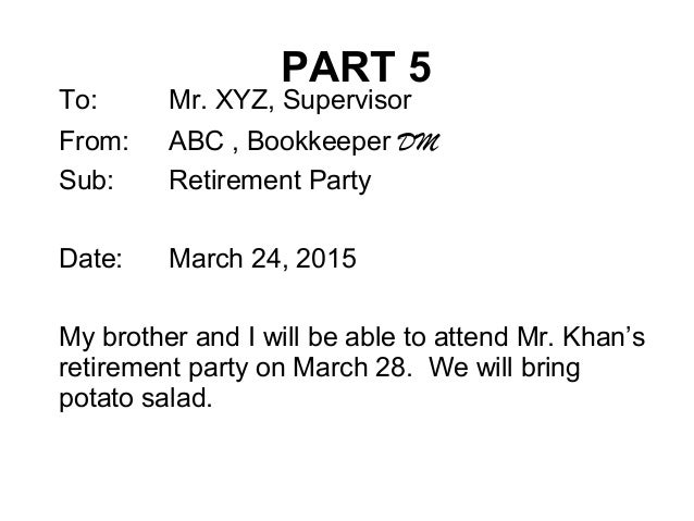 example of office memo