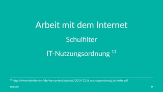 Vorstellung Einführung Medienrecht in der Schule Häuﬁge Fehler OER OER-Quellen Fazit
"Copy-/Paste-Mentalität" bei Texten aus dem
Netz
Tobias Frischholz CC BY-SA 4.0
Medienrecht und Open Educational Resources (OER)
 
