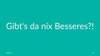 Vorstellung Einführung Medienrecht in der Schule Häuﬁge Fehler OER OER-Quellen Fazit
Wichtig!
Creative Commons bedeutet nicht, dass die Bilder gemeinfrei
sind!
Der Urheber muss in jedem Fall genannt werden!
Ausnahme: CC-0
Tobias Frischholz CC BY-SA 4.0
Medienrecht und Open Educational Resources (OER)
 