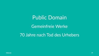 Vorstellung Einführung Medienrecht in der Schule Häuﬁge Fehler OER OER-Quellen Fazit
Projekt Gutenberg-DE
Tobias Frischholz CC BY-SA 4.0
Medienrecht und Open Educational Resources (OER)
 