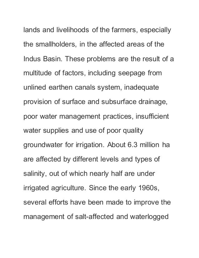 Water Logging