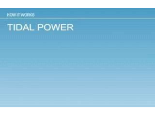 Ocean Energy ( wave enrgy, tidal energy, OTEC | PPTX