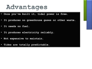 Ocean Energy ( wave enrgy, tidal energy, OTEC | PPTX