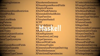 Haskell
 