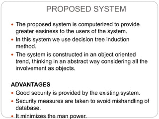 STUDENT PERFORMANCE ANALYSIS USING DECISION TREE | PPTX