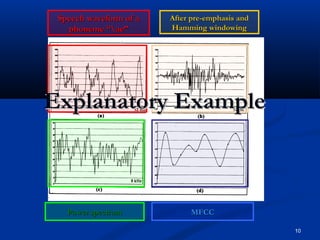 Automatic Speaker Recognition system using MFCC and VQ approach | PPT