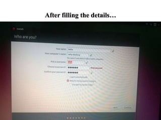 After filling the details…
 
