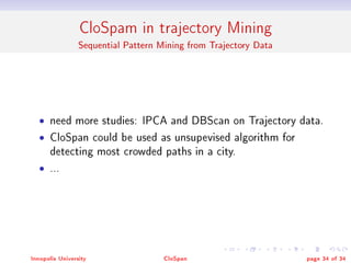 Clospan Algorithm CloSapn | PDF