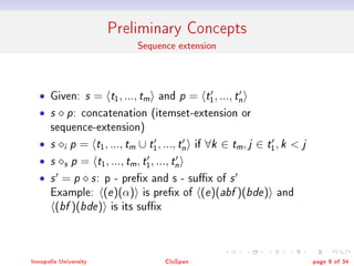 Clospan Algorithm CloSapn | PDF