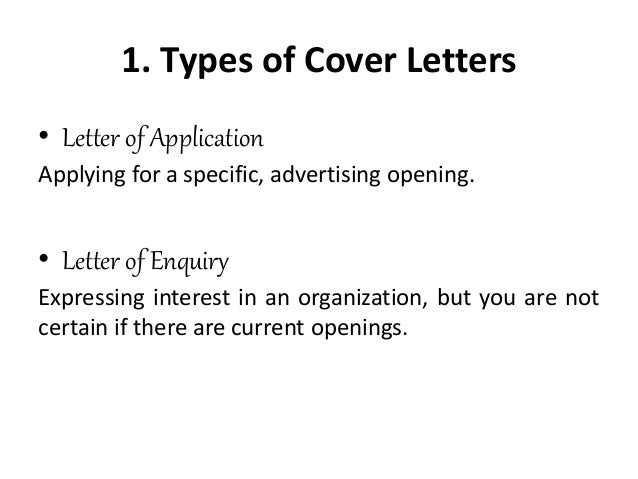 How to write a direct approach letter picture