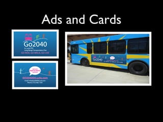 Ads and Cards
 