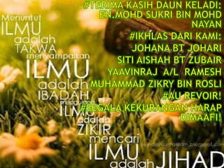 SEJARAH BAB 1- TINGKATAN2