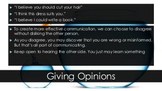 Creating Expressive Verbal Communications | PPTX