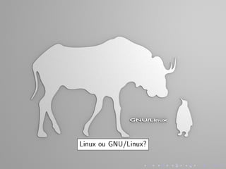 Linux ou GNU/Linux?
 