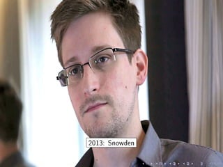 2013: Snowden
 