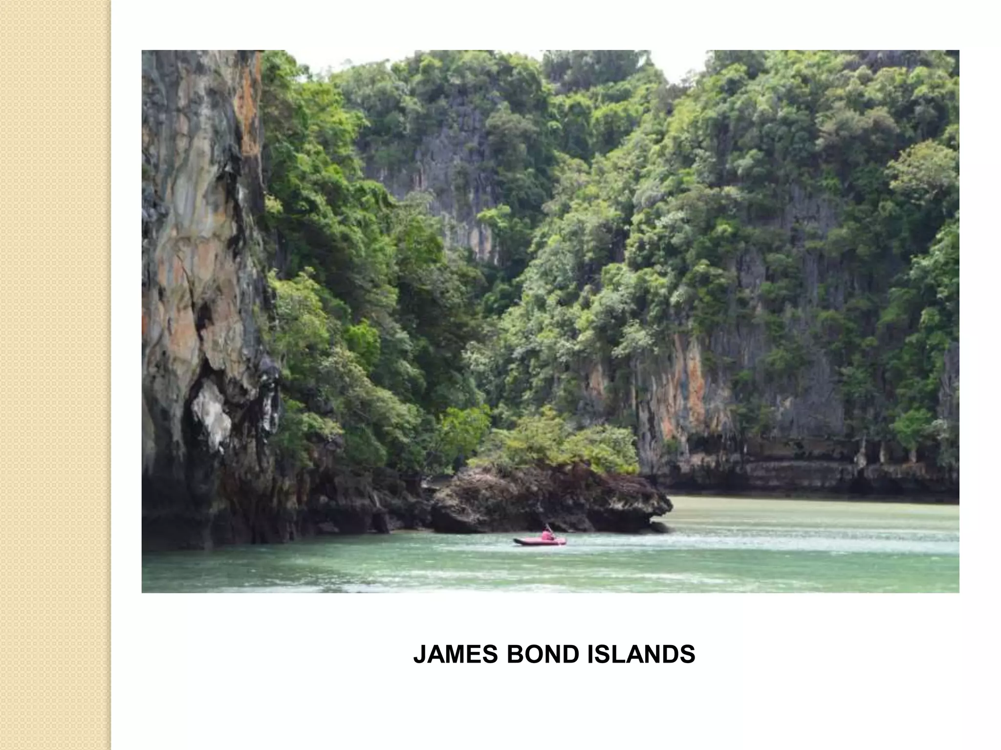 JAMES BOND ISLANDS