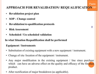 Requalification Project Pharmaceutical Company Facility Presentation | PPSX