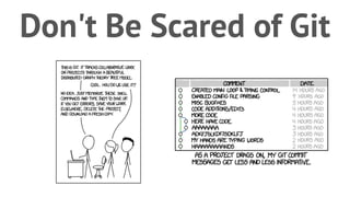 Don't Be Scared of Git