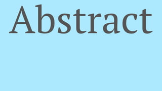 Abstract