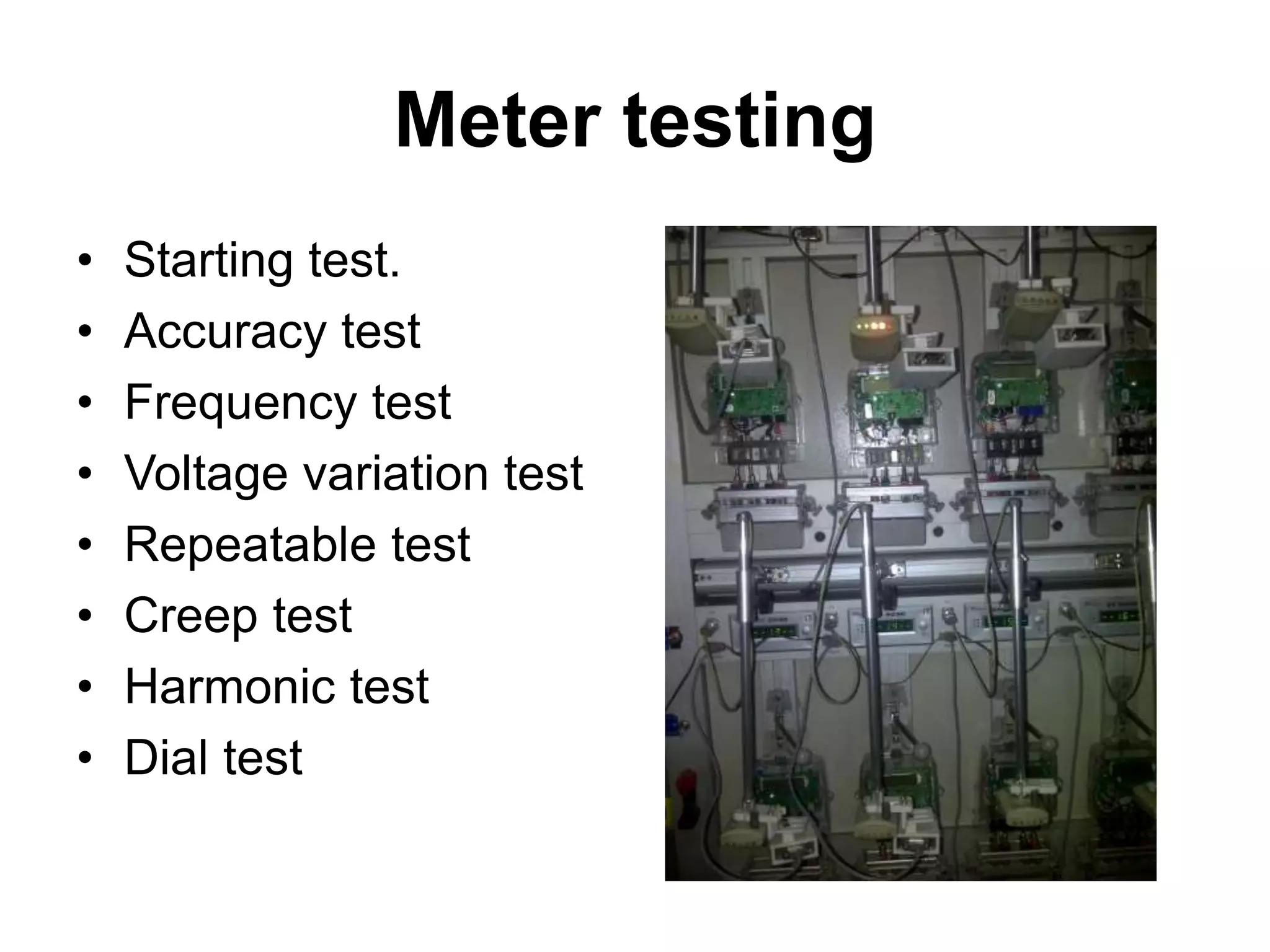 single phase static energy meter | PPTX