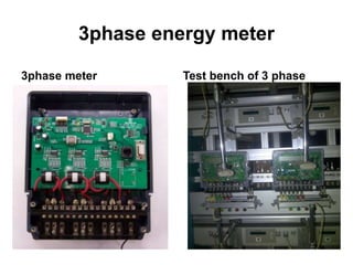 single phase static energy meter | PPTX