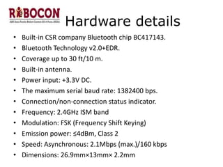 Bluetooth Home Automation | PPTX
