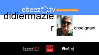 didiermazie
r enseignant