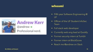 Intro to Git, GitHub, and Devpost | PDF