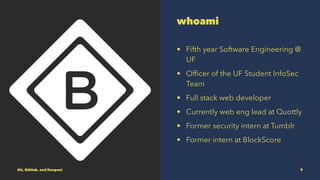 Intro to Git, GitHub, and Devpost | PDF