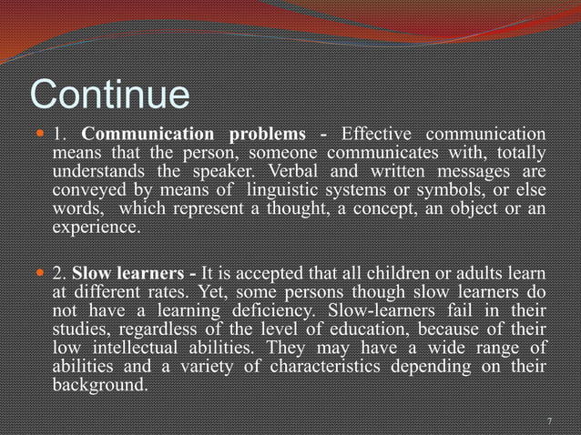 Special Education And Classification Of Disabilities