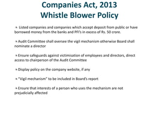 Whistle Blower Policy | PPTX