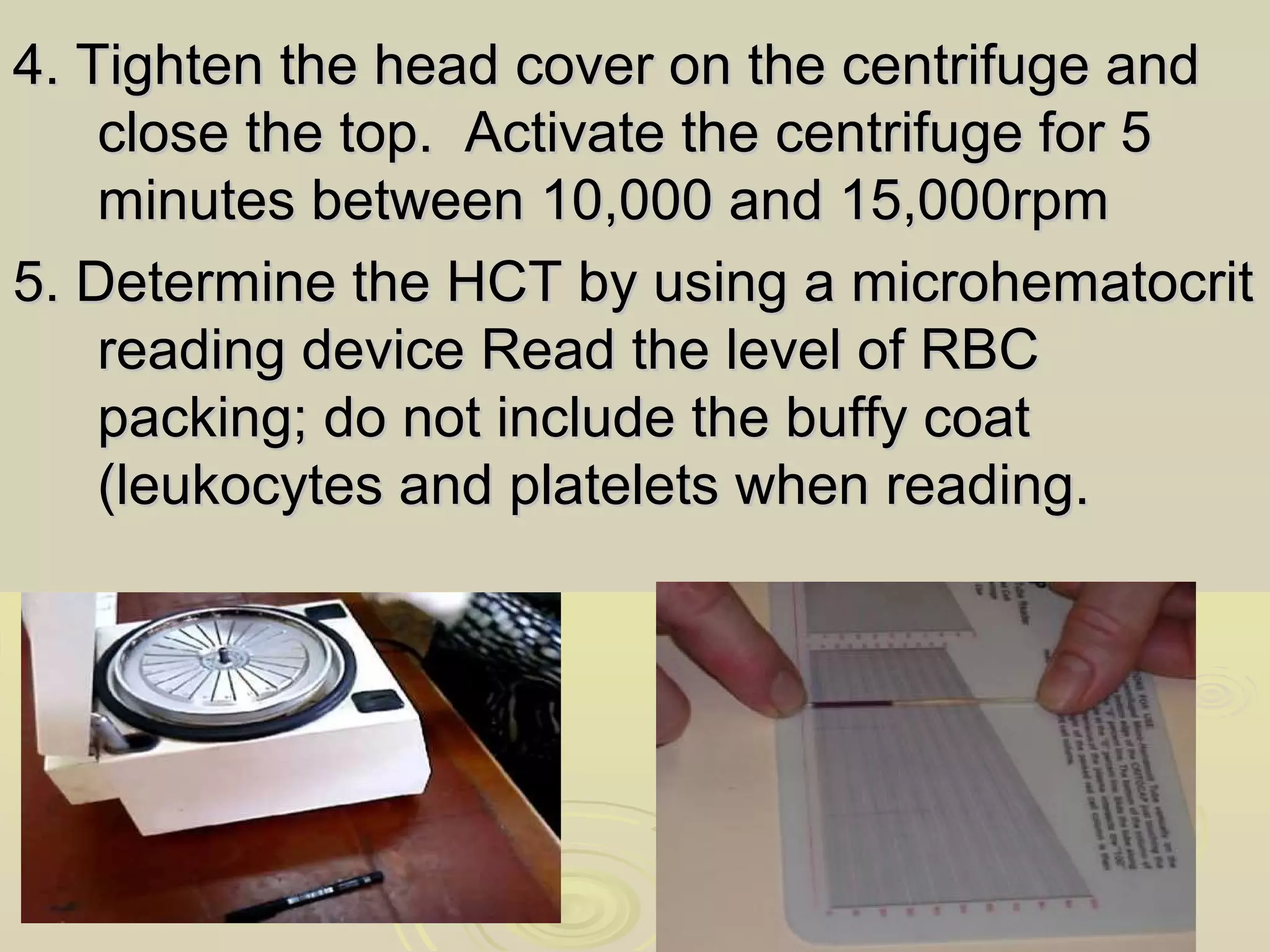 packed cell volume and blood indices | PPT