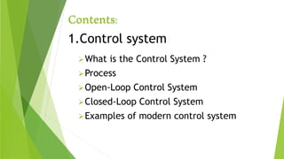 Monitoring and Control System | PPTX
