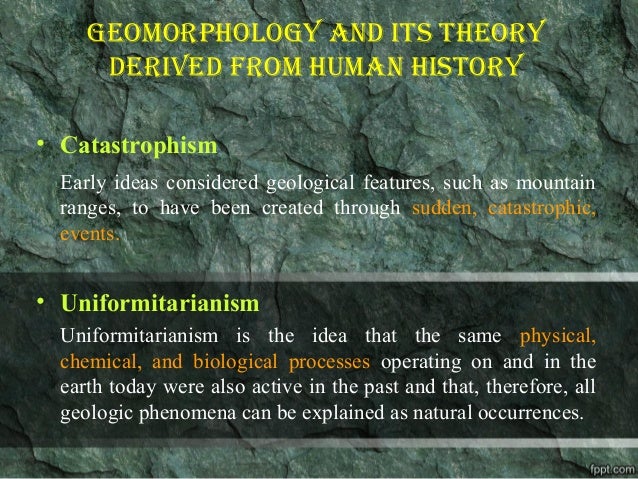 Human intervention in natural phenomena