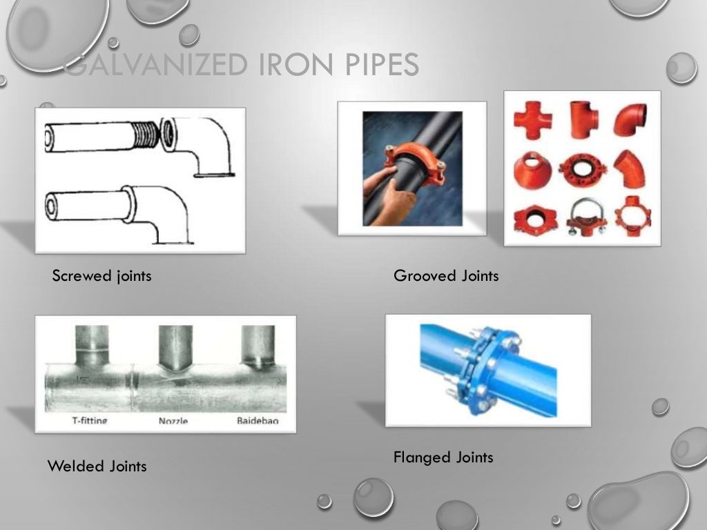 Types of pipes