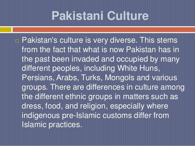 Essay on old customs of pakistan