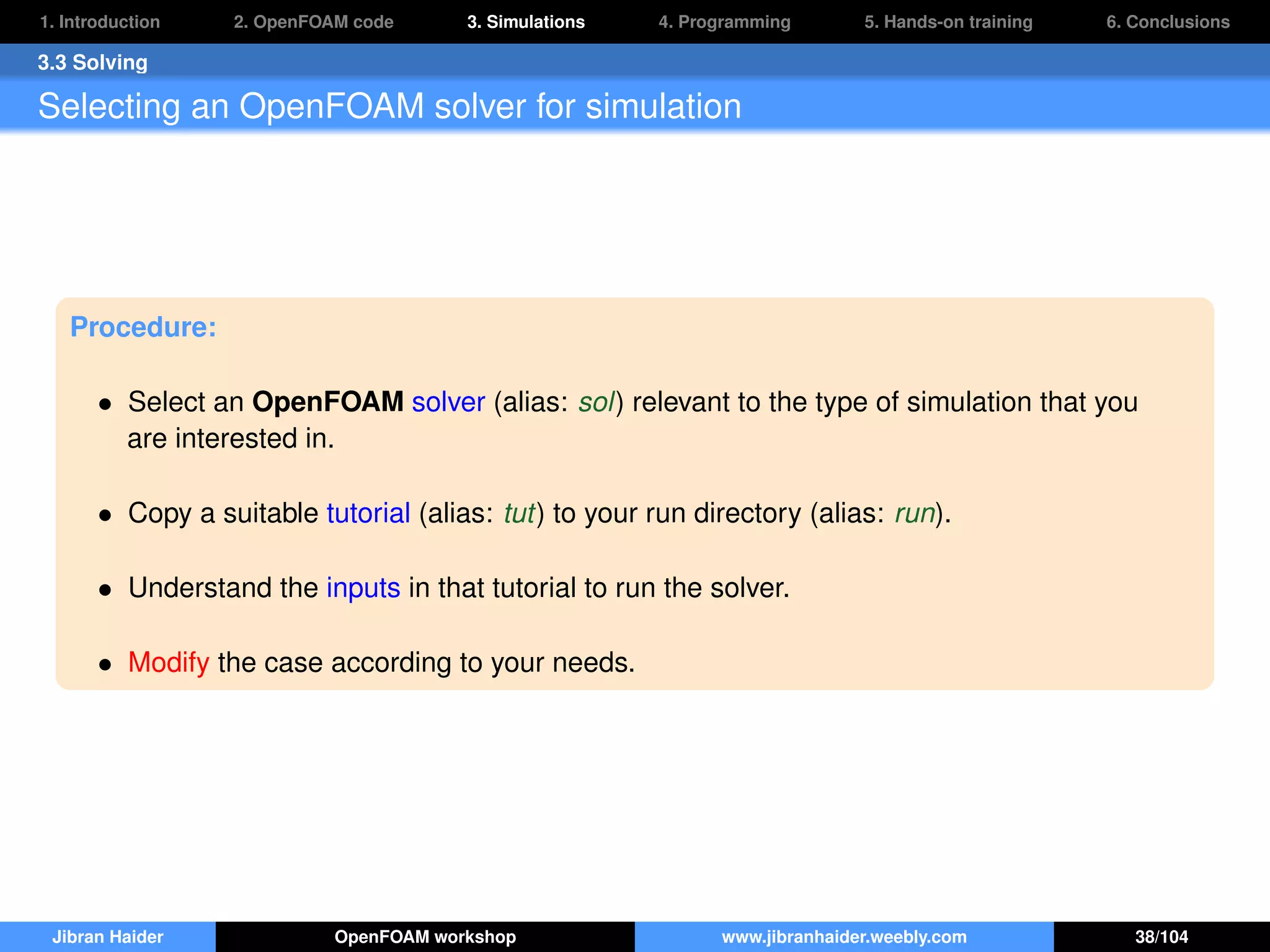 OpenFOAM for beginners: Hands-on training | PDF