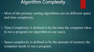 Sorting Algorithms | PPT