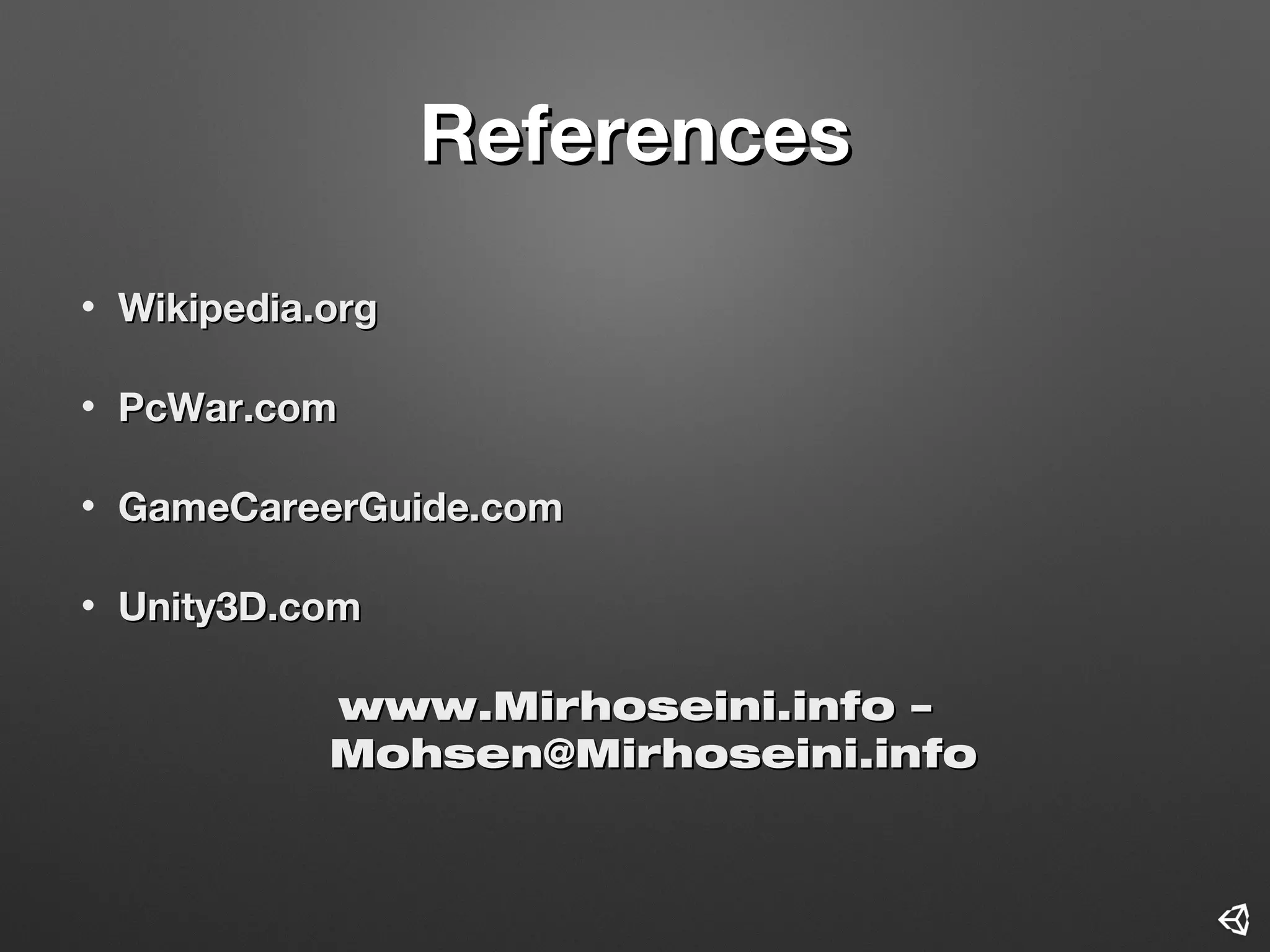 Introduction to Unity3D Game Engine | PPT | Operating Systems ...