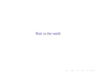 .
.
.
.
.
.
.
.
.
.
.
.
.
.
.
.
.
.
.
.
.
.
.
.
.
.
.
.
.
.
.
.
.
.
.
.
.
.
.
.
Rust vs the world
 