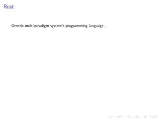 .
.
.
.
.
.
.
.
.
.
.
.
.
.
.
.
.
.
.
.
.
.
.
.
.
.
.
.
.
.
.
.
.
.
.
.
.
.
.
.
Rust
Generic multiparadigm system’s programming language.
 