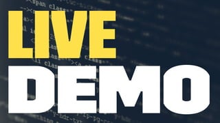 Live
Demo
 