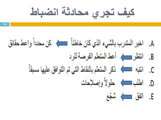 ‫انضباط‬ ‫محادثة‬ ‫تجري‬ ‫كيف‬
134
 