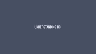 Understanding D3.
 